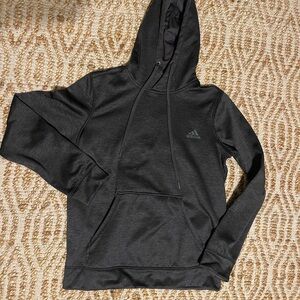 Adidas Kids Charcial Gray Hoodie